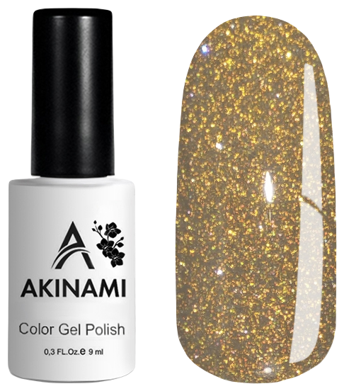 Akinami Гель-лак Gel Polish Solar, 9 мл, 14