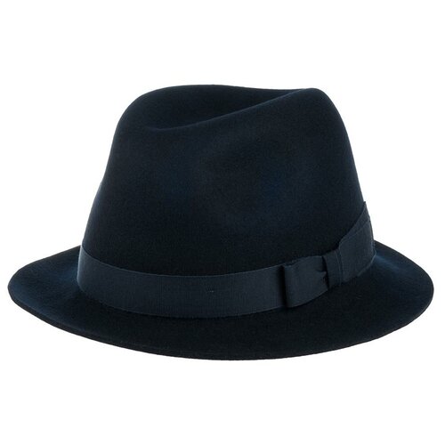 Шляпа Christys, размер 55, синий шляпа christys размер 55 красный