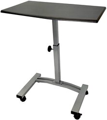 Стол для ноутбука Unistor SID на колёсиках 60х40 см, черный