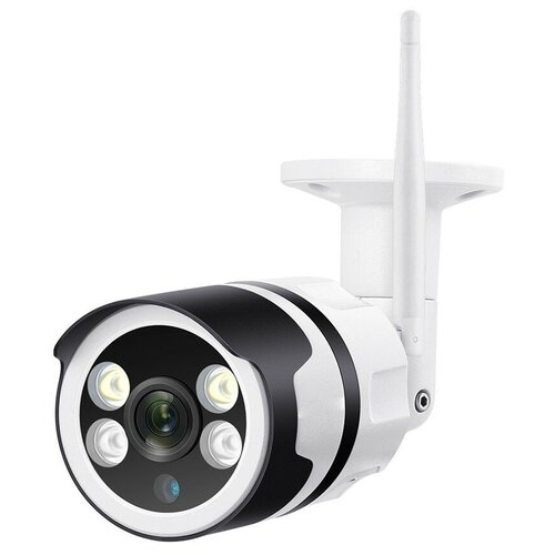 Камера видеонаблюдения IP камера уличная регулируемая ночной режим датчики движения и звука ик режим Wifi приложение для телефона 375000₽