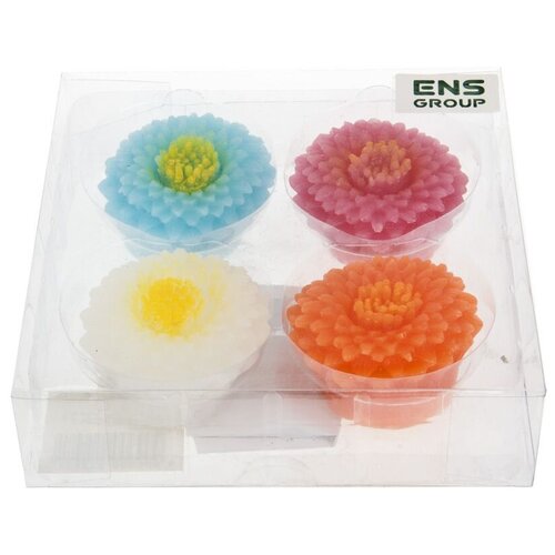 br63357 Декоративная Свеча ENS GROUP Matty (5х7 см - 4 шт)