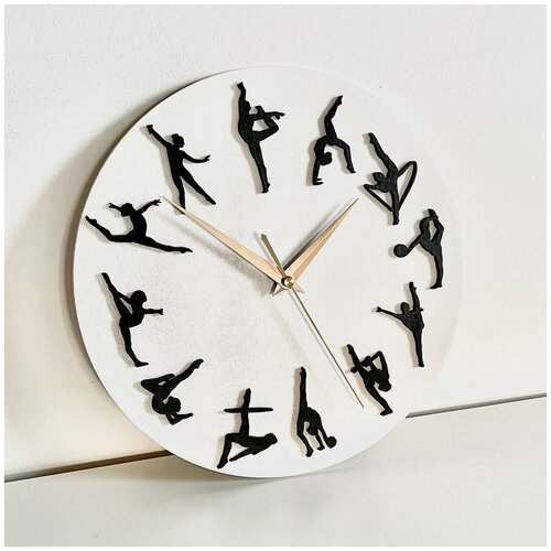 Часы подарочные Гимнастика / часы настенные / часы тренеру / подарок тренеру на день рождения / подарок тренеру на выпускной / часы для тренера / подарок тренеру / подарок преподавателю / часы деревянные / подарок тренеру на новый год /