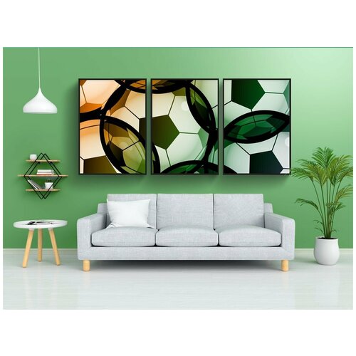 фото Набор модулных постеров для интерьера "спорт, игры, отдых" 60x90 см. в тубусе, без рамки lotsprints