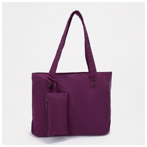 Сумка тоут , фиолетовый сумка us basic текстиль фиолетовый