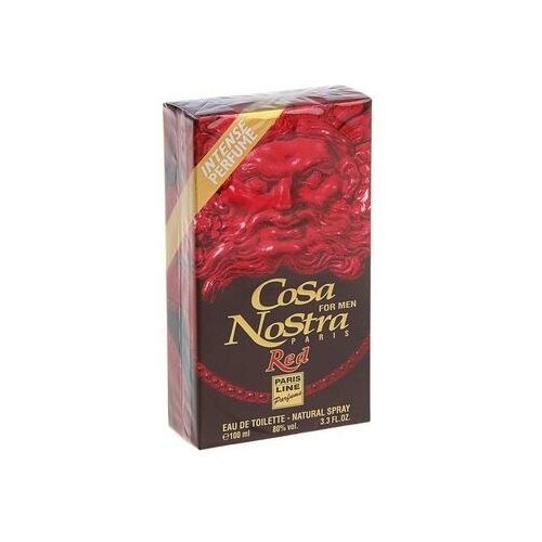 Туалетная вода Cosa Nostra Red Intense Perfume, мужская, 100 мл Cosa Nostra 1272203 . туалетная вода мужская incognito intense 100 мл