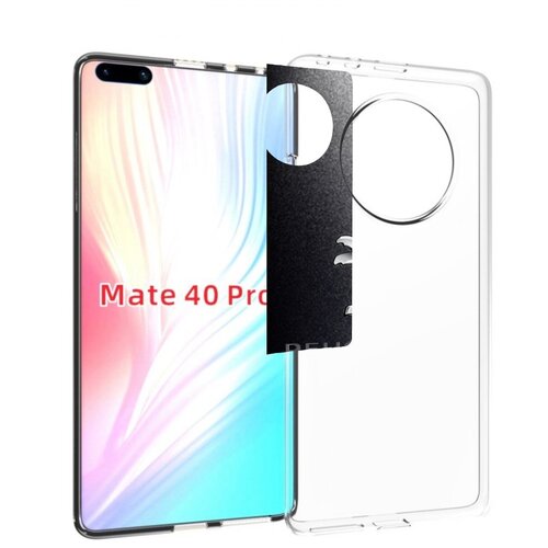 Чехол MyPads пежо-peugeot-1 для Huawei Mate 40 Pro (NOH-NX9) задняя-панель-накладка-бампер