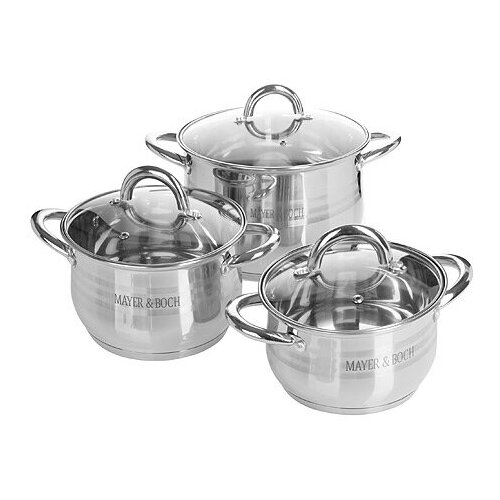фото Набор посуды mayer & boch, 6 предметов, 28763-2
