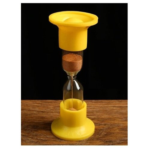 Часы песочные настольные стеклянные на 3 минуты (цвет может отличаться от представленного на картинке)