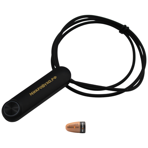 Капсульный микронаушник К3 6 мм и гарнитура Bluetooth Standard со встроенным микрофоном, кнопкой ответа и перезвона