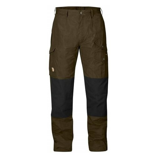 Брюки Fjallraven Barents Trousers Dark Olive Black размер 44