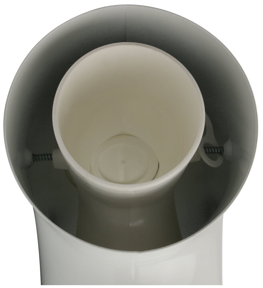 Отвод 90° с инспекционным окном для коаксиального дымохода STOUT D60/100 мм (для конденсац. котла) - фотография № 5