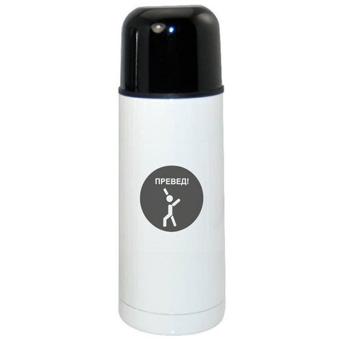 фото Термос coolpodarok превед! человечек