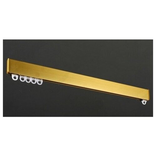 Карниз Эстейдж К02-2-300 матовое золото (300 см)