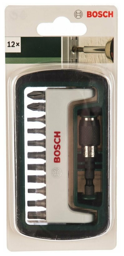 Набор 12 бит PH/PZ/TORX/SL/ HEX XH BOSCH 2608255995 - фотография № 8