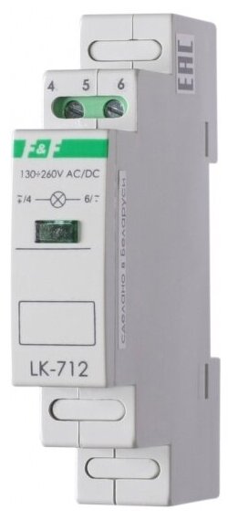 Указатель напряжения F&f LK-712, для однофазной сети, EA04.007.001