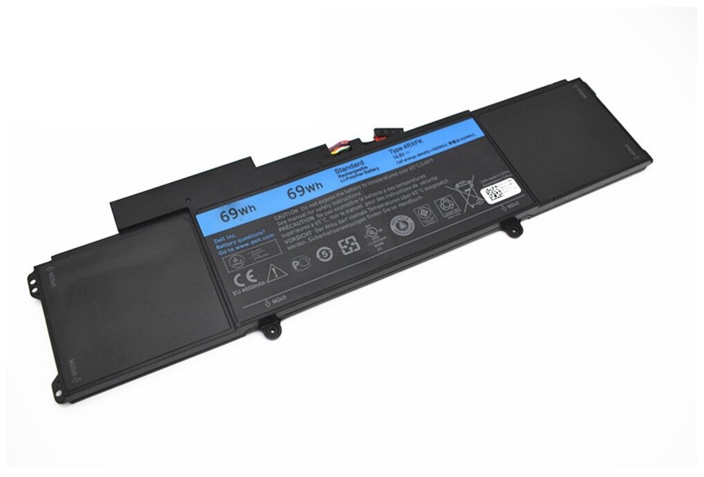 Аккумуляторная батарея MyPads 4600mAh 4RXFK/ L421X для ноутбука Dell XPS 14Z