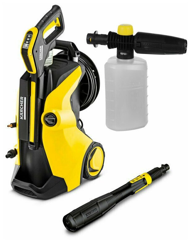 Мойка высокого давления Karcher K 5 Premium Full Control Plus *EU + Пенное сопло Karcher FJ 6, 0,6 л.