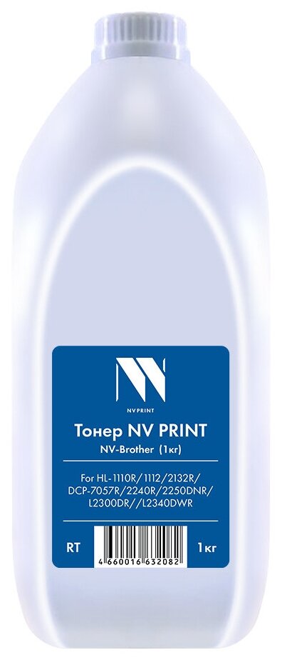 NV Print Тонер для Brother HL-1110R/1112/1210WR/1212/DCP-1510R/1512/1610WR/1612WR/MFC-1810R (1кг)