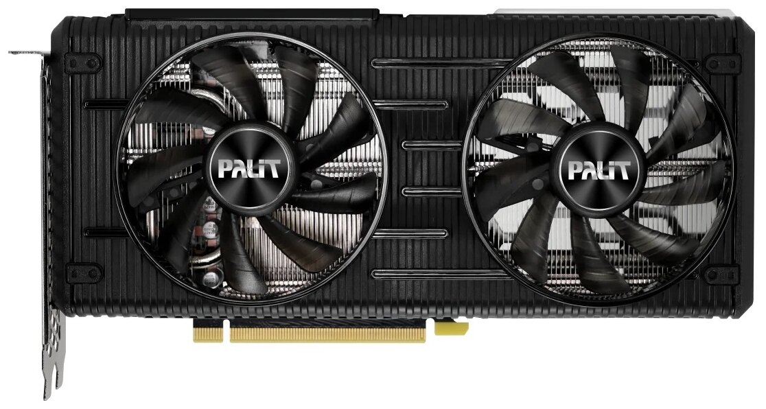 Компьютерные комплектующие Видеокарта Palit GeForce RTX 3060 Ti Dual OC 8GB LHR (NE6306TS19P2-190AD V1)
