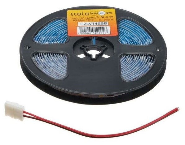 Ecola P2LV14ESB Светодиодная лента LED strip PRO 14.4W/m 12V IP20 1 шт. - фотография № 7