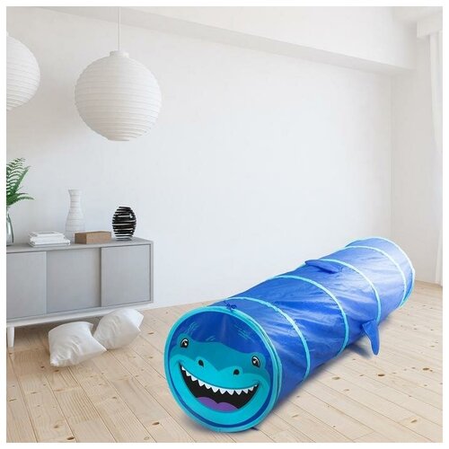 Market-Space Детский туннель «Акула», цвет синий