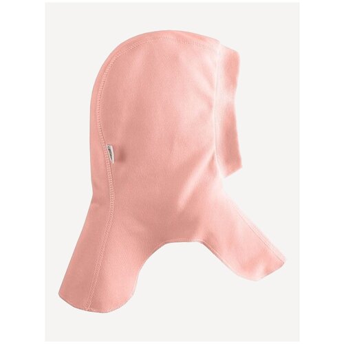 фото Шапка-шлем наша мама для девочек демисезонная, хлопок, размер 44-46(80), розовый