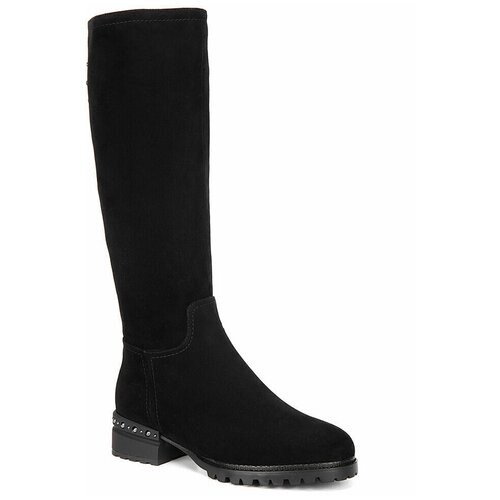 фото Женские зимние сапоги на низком каблуке westfalika, черный, размер 39