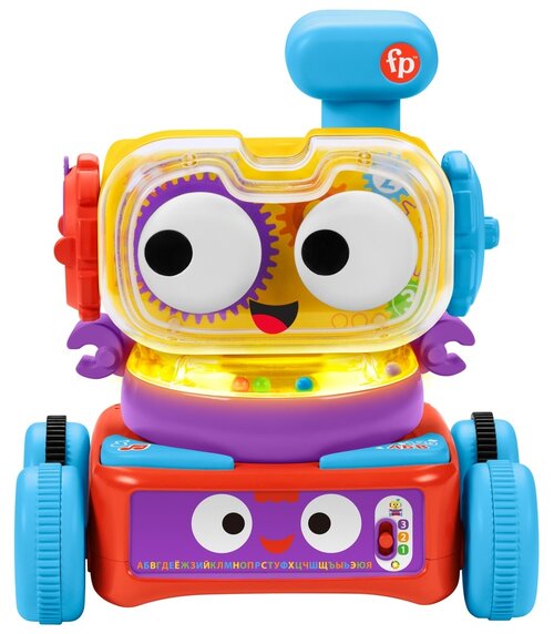 Развивающая игрушка Fisher-Price Робот-бот, HCK37, разноцветный