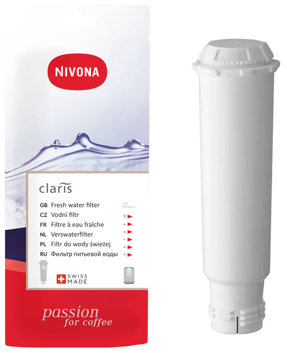 Фильтр воды для кофемашины Nivona Claris NIRF 701, белый