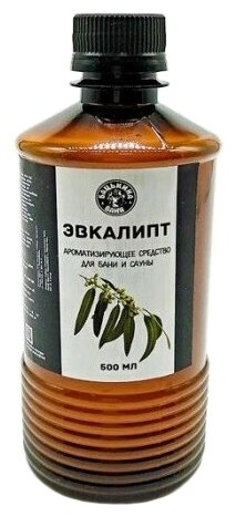 Бацькина баня Ароматизатор для бани и сауны, Эвкалипт, 500мл, 1 шт