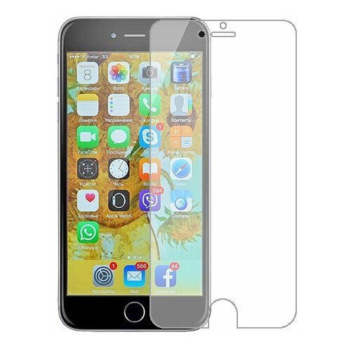 Apple iPhone 6 Plus защитный экран Гидрогель Прозрачный (Силикон) 1 штука