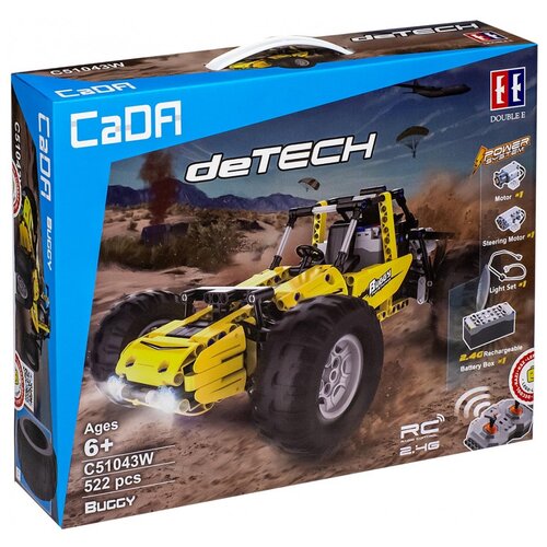 конструктор double eagle cada detech c61006w advanture 1941 дет Конструктор Double Eagle CaDA deTECH C51043W Багги, 522 дет.