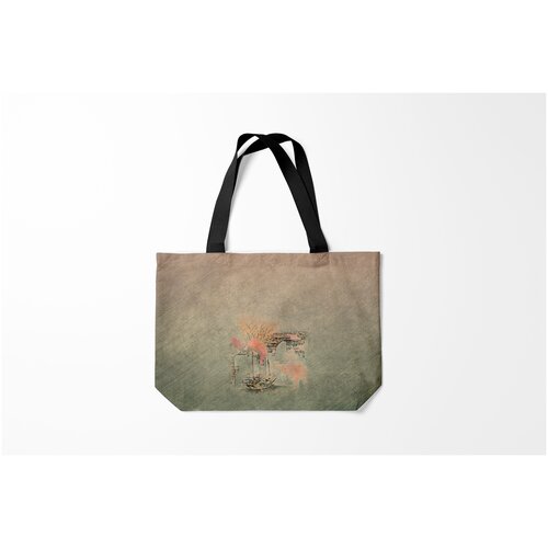 фото Сумка-шоппер / 46х35 см / популярные иллюстрации / природа пейзаж burnettie