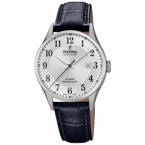 Наручные часы FESTINA Swiss Made, серебряный наручные часы festina swiss made серебряный