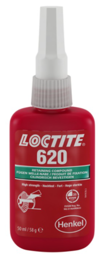 Loctite 620 50мл (вал-втулочный фиксатор, высокотемпературный, медленный)