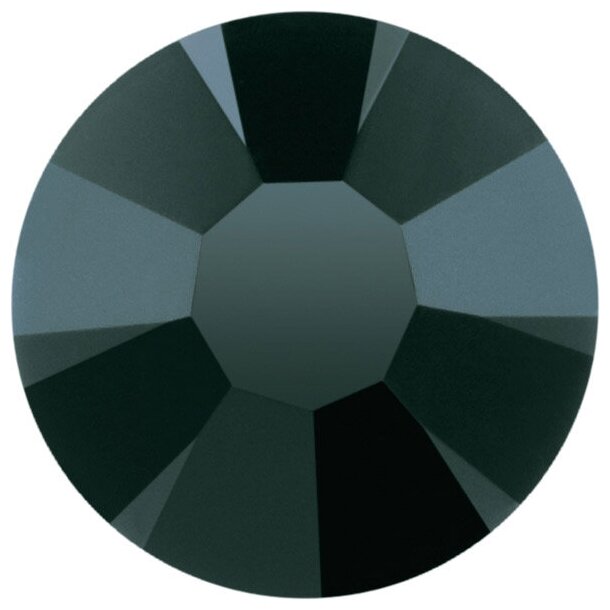 Стразы клеевые PRECIOSA 2,4 мм, стекло, 144 шт, черные, 23980 (438-11-615 i)