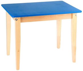 Стол детский №1 (Н=465) (600х450), цвет синий