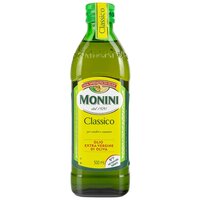 Оливковое масло Monini Classico Extra Virgin нерафинированное высшего качества первого холодного отжима Экстра Вирджин, 0,5 л