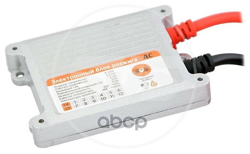 SVS 50014000 Блок розжига SVS SLIM AC 35W 12V с крепежом