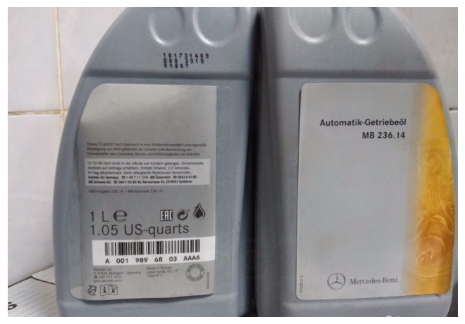 Масло Трансмиссионное Mb Atf 236.14 1L MERCEDES-BENZ арт. A0019896803AAA6
