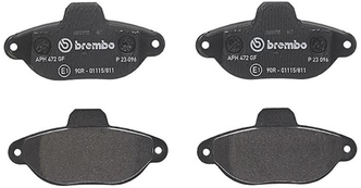 Дисковые тормозные колодки передние brembo P23096 для Fiat Cinquecento, Fiat Panda, Fiat Punto, Fiat Seicento (4 шт.)