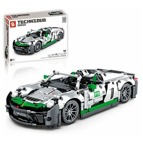 Конструктор Sheng Yuan 1:14 «Porshe 918» 8610 / 1016 деталей