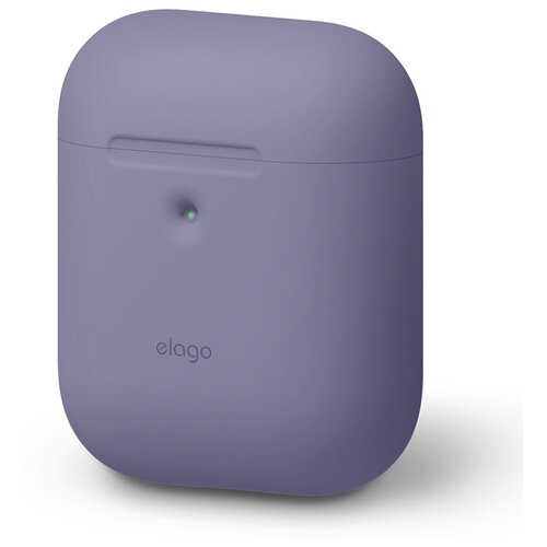 фото Чехол elago для airpods wireless silicone case lavender grey