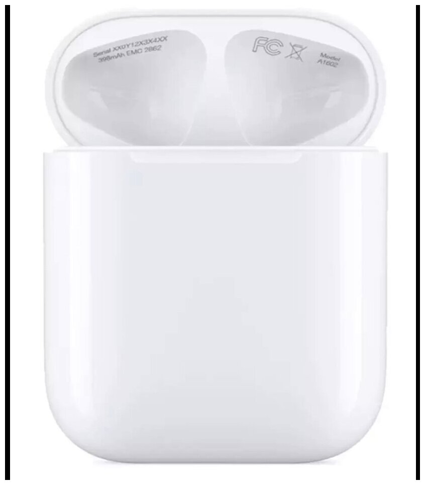 Наушники AirPods 2 (без беспроводной зарядки чехла) (white) Apple - фото №3