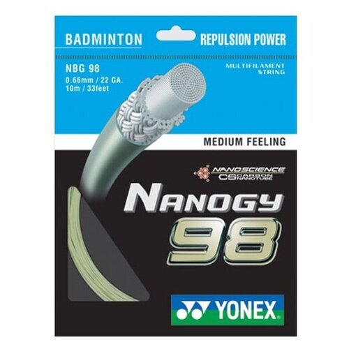 Струна для бадминтона Yonex 10m Nanogy 98 Gold