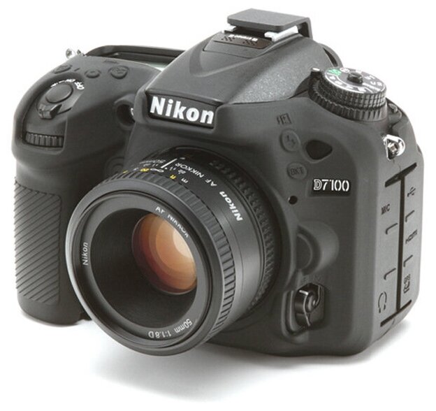Защитный силиконовый чехол MyPads для фотоаппарата Nikon D750 ультра-тонкая полимерная из мягкого качественного силикона черный