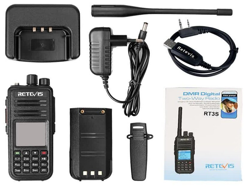 Цифровая рация Retevis RT3S GPS (UHF и VHF)