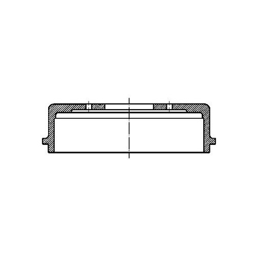 Барабан тормозной METELLI 180296