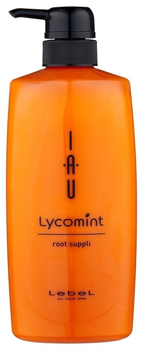 Lebel Cosmetics Крем питательный и увлажняющий IAU Lycomint root suppli с дозатором, 600 мл, бутылка