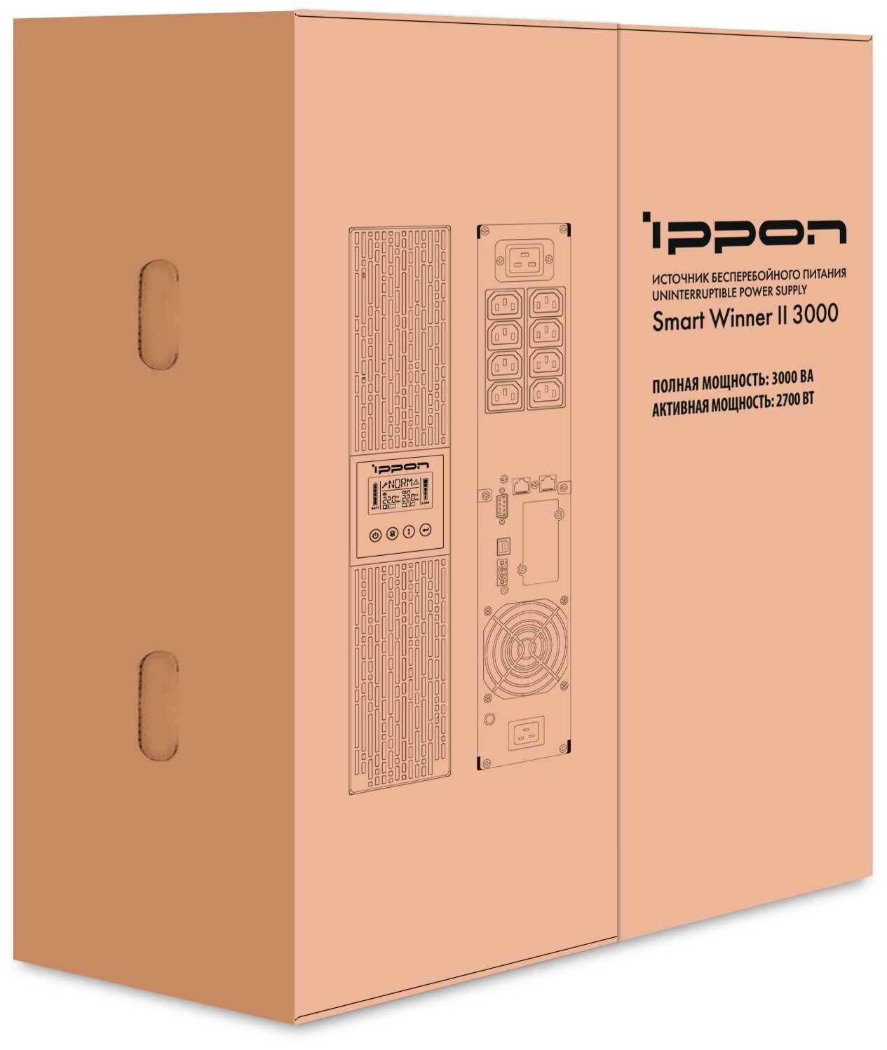 Интерактивный ИБП IPPON Smart Winner II 3000